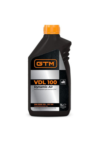 Олива компресорна 1.0 л Dynamic Air VDL 100 (ISO 100) GTM (290851983)