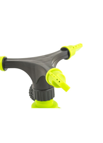 Дождеватель с вращающейся головкой "Вертолет" 1/2" основа Y-типа на колесиках 12 метров 92-9332 Mastertool (364121255)