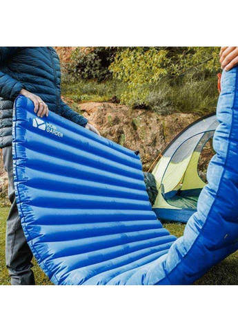 Коврик надувной двухместный Taurus 90 мм NX20663005 brown Mobi Garden (370666388)