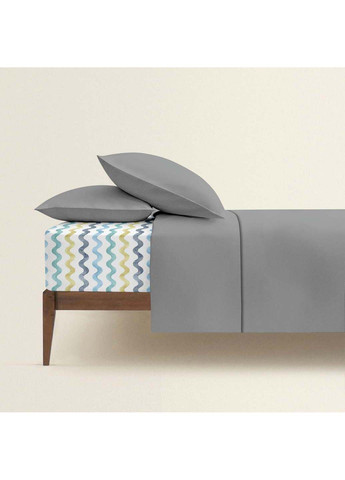 Полуторна постіль з простирадлом на гумці Shadow CS6 160х220 см Cosas (307386035)