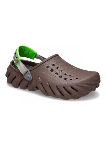 Кофейные сабо sandstorm clog slate grey/multi 210482 Crocs