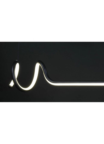 Люстра светодиодная подвесная LED светильник для квартиры на потолок лэд 27253 Черный 30-140х20х120 см. Sunnysky (335974913)