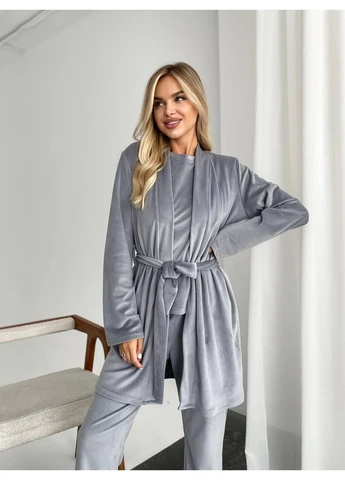 Костюм (халат, топ, легінси) No Brand (375956154)