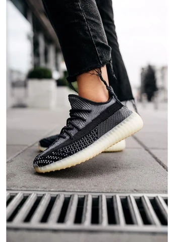 КРОССОВКИ ЖЕНСКИЕ ADIDAS YEEZY BOOST 350 V2 ASRIEL АДИДАС ИЗИ БУСТ No Brand комбинированные демисезоны (390651694)