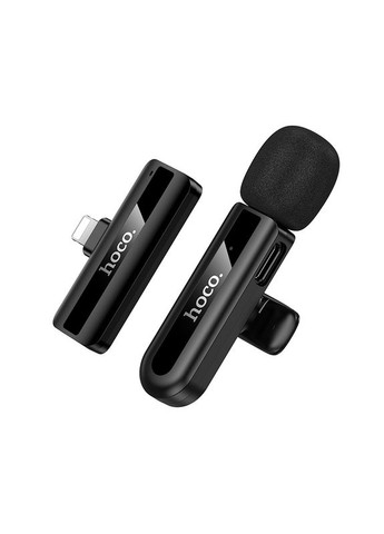 Бездротова мікрофонна система Fair wireless microphone iP (6942007655484) Hoco L20 (362219512)