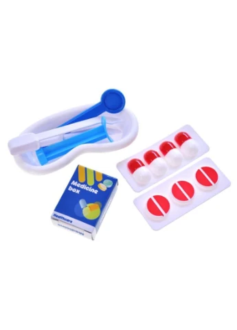 Врачебный набор BX09 в саквояже р.19,5x17,7x15,7 см YG Toys (389885925)