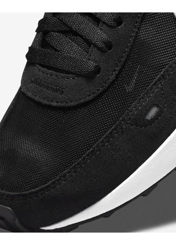 Кроссовки Waffle One DC2533-001 Nike чёрные демисезоны (369775418)