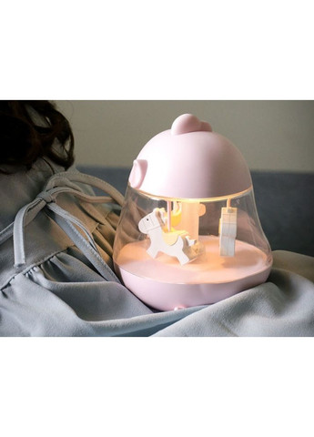 Музичний нічник Курча Карусель для дітей світильник з сенсорним керуванням та USB ProDobro (365443103)