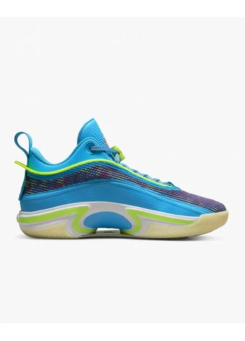 Синій кросівки xxxvi low luka blue dn4196-430 демісезон Air Jordan