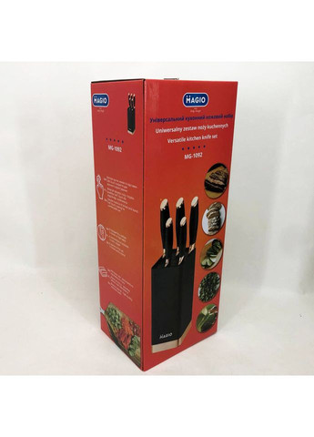 Хороші кухонні ножі для побутового використання MG-1092, Набір кухонних ножів TO-140 для нарізання Magio (349512019)