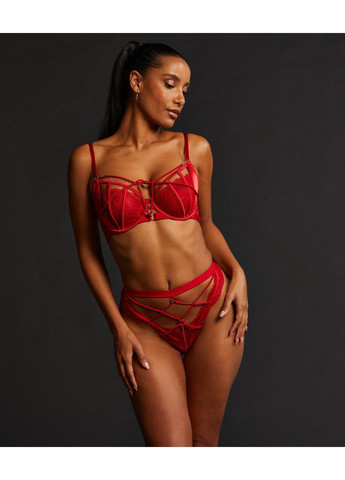 Червоний бюстгальтер bellini ud м'яка чашка демі Hunkenmoller з кісточками поліестер, поліамід