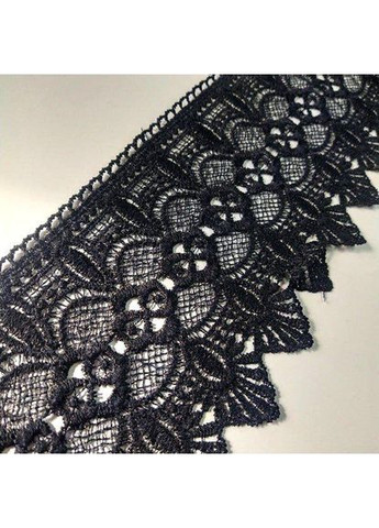 Кружево макраме 12 см (13 м) цвет-черный (40-L0370-3) Plus-plus (352747157)