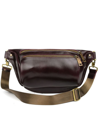 Сумка бананка в размере М GM-3105-3lx 3 отделения бордо TARWA (368859899)