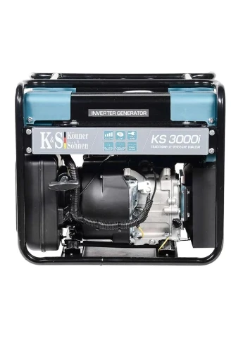 Инверторный генератор KS 3000i (3 кВт, 50 Гц, 230 В, 13 л, 1.1 л/час) бензиновый однофазный (22948) Konner&Sohnen (295033895)