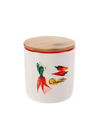 Набор банок для сыпучих продуктов из 3-х шт "Hot vegetables" 450мл 10x11см No Brand (366831401)