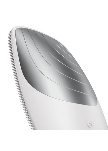 Електронна звукова термо щітка для обличчя Sonic Thermo Facial Brush 6в1 white GESKE (341526300)