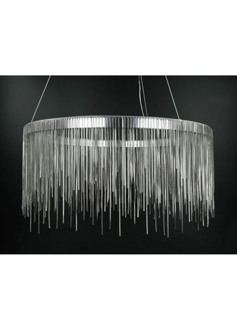 Люстра світлодіодна підвісна LED світильник для квартири на стелю ледве 26731 Хром 50-120х60х60 см. Sunnysky (335975684)