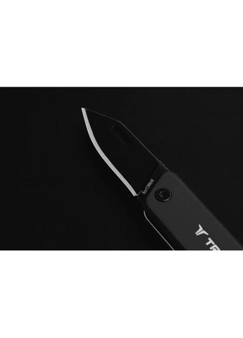 Раскладной туристический нож Utility Modern Keychain Knife Черный Серый True (282842098)