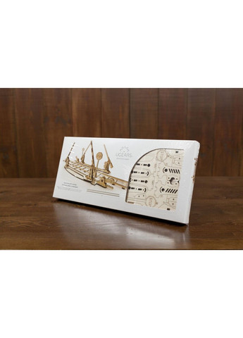 Механічний 3D пазл Рейки з ж / д переїздом (70014) UGEARS (364114975)