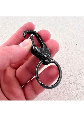 Готичний брелок тварина для ключів з нержавіючої медичної сталі KC-021 No Brand (299008419)