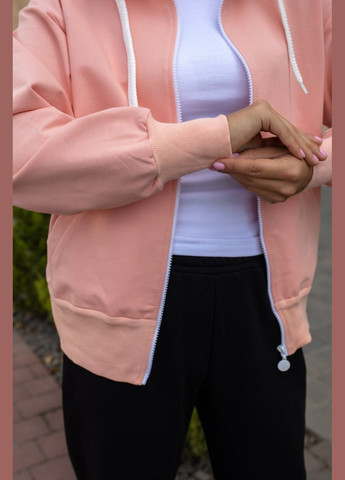 Розовый худое женское на замке (2-нить) м99.2, персик UMON (316151770)