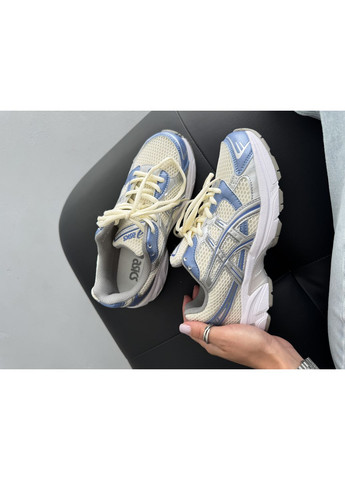 Комбіновані Осінні кросівки чоловічі asics gel-1130 blue / silver асікс гель 1130 No Brand