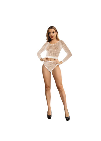 Комплект сексуального белья светиться в темноте топ и трусы из ромбовидной сетки One Size No Brand (335400979)