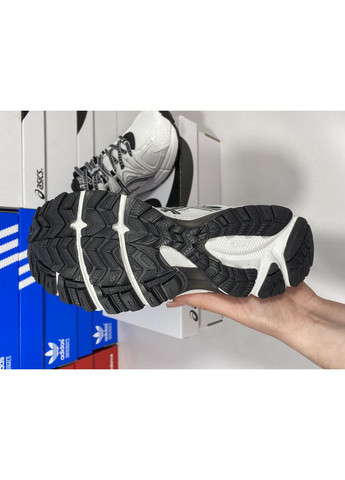 Черные демисезонные кроссовки мужские asics gel-kahana 8 white black асикс гель кахано No Brand