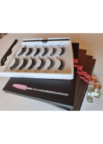 Набор бахаторазовые самоклеящиеся ресницы 6 моделей. Magnetic Lashes (366668564)