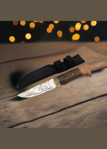 Ніж мисливський туристичний Кабан A765 у чохлі Columbia (346597100)