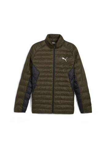 Зеленая демисезонная куртка packlite jacket men Puma