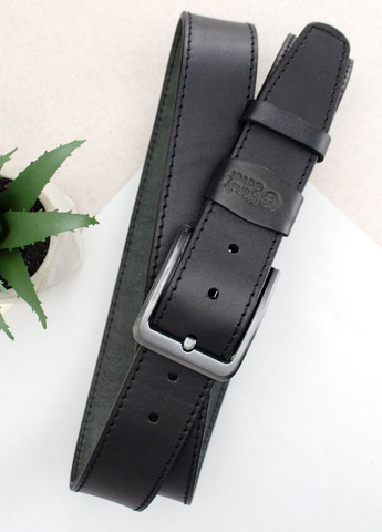 Подарунковий набір чоловічий в коробці №42 (чорний) ремінь, портмоне, обкладинка ID паспорт HandyCover (302211510)