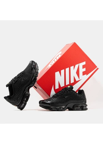 Чорні кросівки чоловічі nike демісезон No Brand Air Max Plus VII