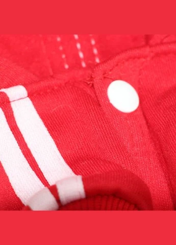 Спортивный костюм для котов и кошек Pet Style "Adidog" Красный S No Brand - (323236893)