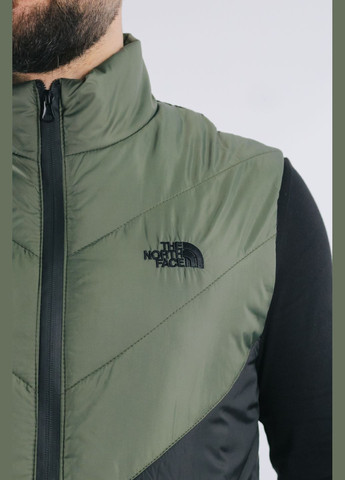 Жилетка чоловіча "Clip" хакі-чорна No Brand (359378502)