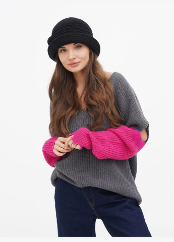 Жіночий капелюх "Беатріс", сірий — витонченість і стиль поза часом VECONS Шляпка (319836293)