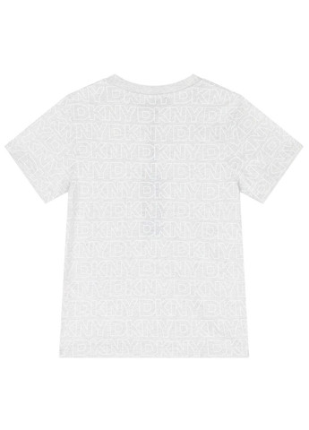 Серая демисезонная футболка арт. арт. 62292, меланж, 7-8 лет, 122 см DKNY