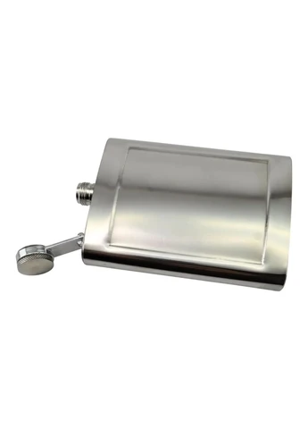 Фляга из нержавеющей стали (220 мл.) (13,5х9,5х2,5 см) No Brand (365875570)