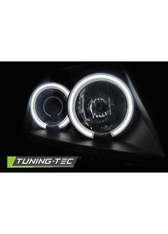 Передні фари Suzuki (2005-2010) тюнінговані чорні (ЦЕНА ЗА ПАРУ) Tuning-Tec Swift (398182513)