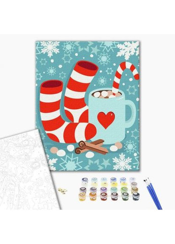 Картина за номерами Brushme Ну-ка зимувати для творчості та відпочинку малювання за контурами акриловими фарбами ProDobro (367090982)