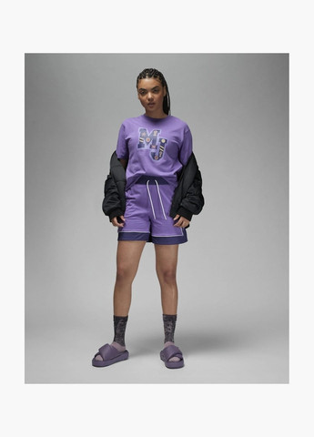 Женская футболка T-Shirt Violet FB5195-542 Air Jordan - (326784111)