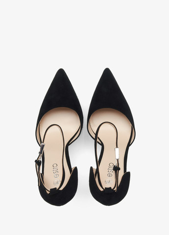 Лодочка, цвет черный Estro (323529067)