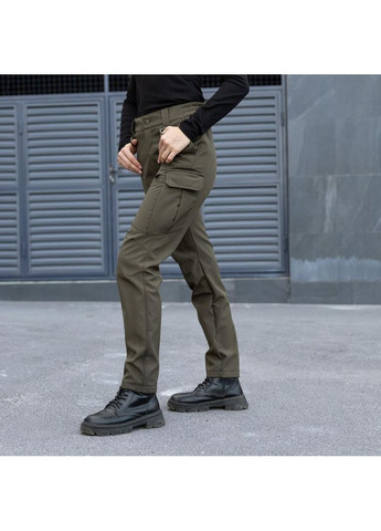 Тактические женские штаны Soft Shell олива Freedom (356174265)