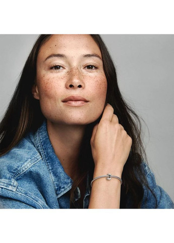 Серебряный шарм Пандора "Литера J" 797464 Kabluchka (355344388)