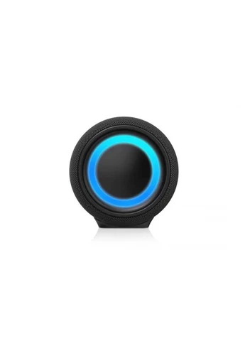 Колонка портативна 2.0 X-725 Black, 2 x 7.5 Вт, пластиковий корпус, Bluetooth, USB-А/USB-C, RGB підсвічування, живлення від Real-El (390306938)