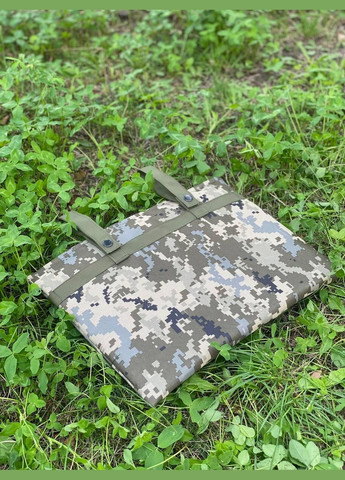 Тактический каремат для сидения(Пиксель)(Мультикам)(Оливка) No Brand (342375043)