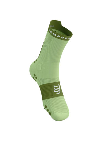 Зелені шкарпетки pro racing socks v4.0 trail Compressport (367081696)