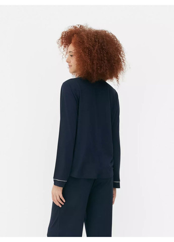 Синяя всесезон пижамная рубашка Primark