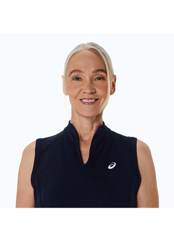 Женская теннисная Майка COURT TANK MIDNIGHT Темно-синий Asics — 367585956
