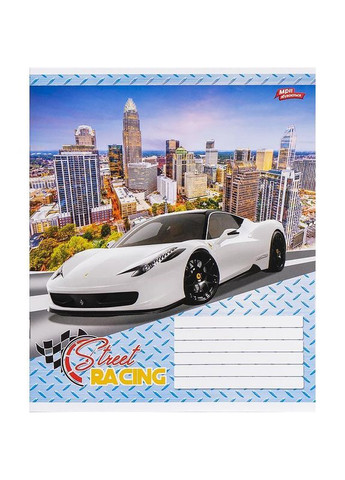 Зошит 36 арк. клітинка "МРІЇ" / Street racing Мрії Збуваються (342417617)
